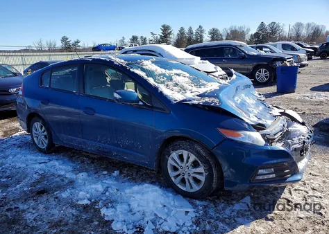 2014 Honda Insight Ex z USA, uszkodzony, nr VIN JHMZE2H79ES000109